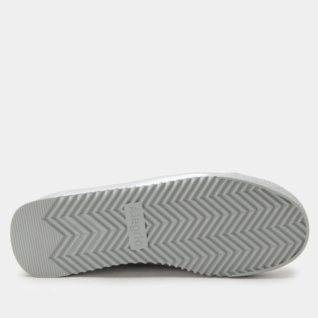 Reah Silver Shoe | Alegria Shoes