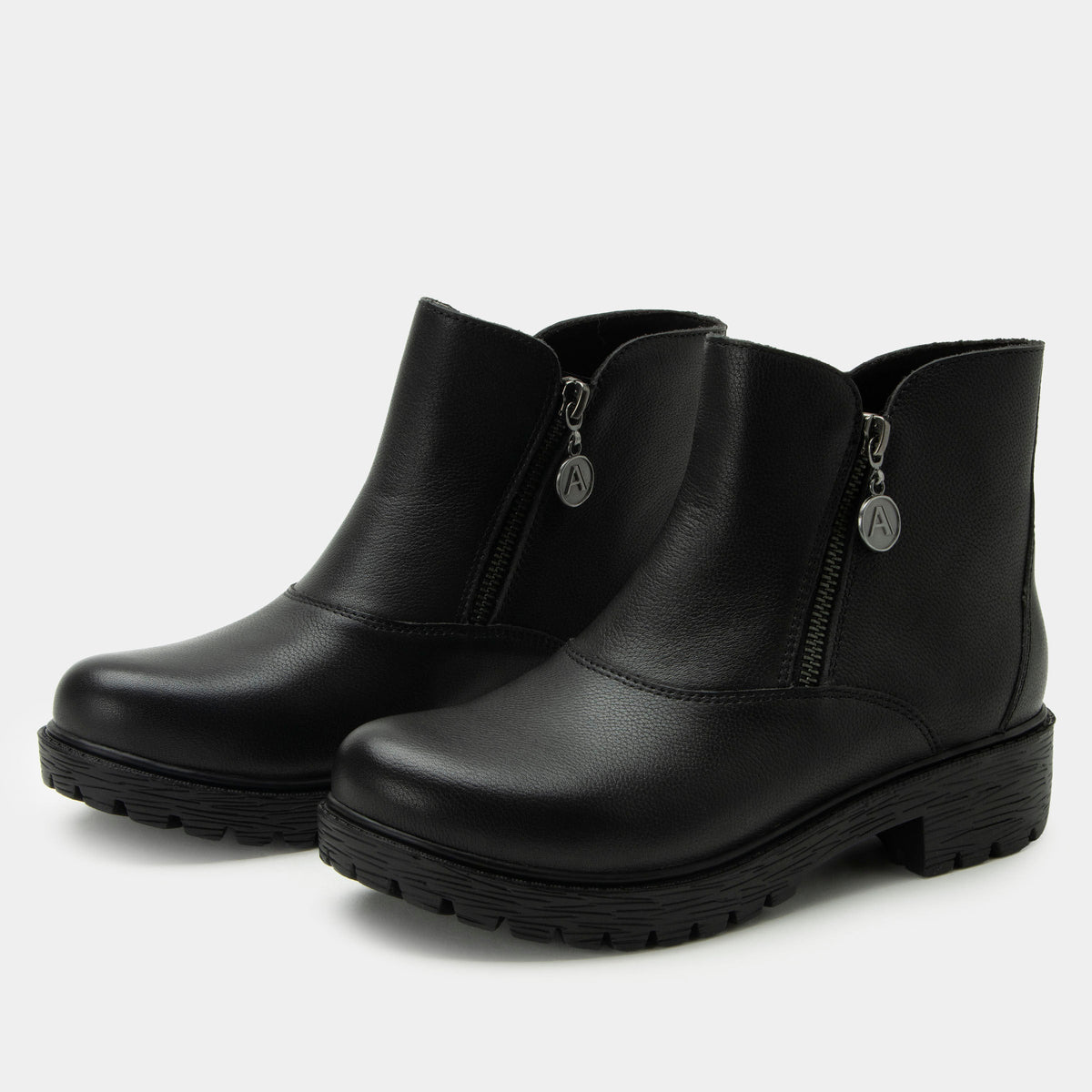 Rorie Black Bird Boot | Alegria Shoes