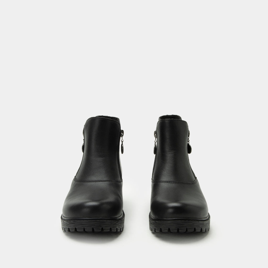 Rorie Black Bird Boot | Alegria Shoes