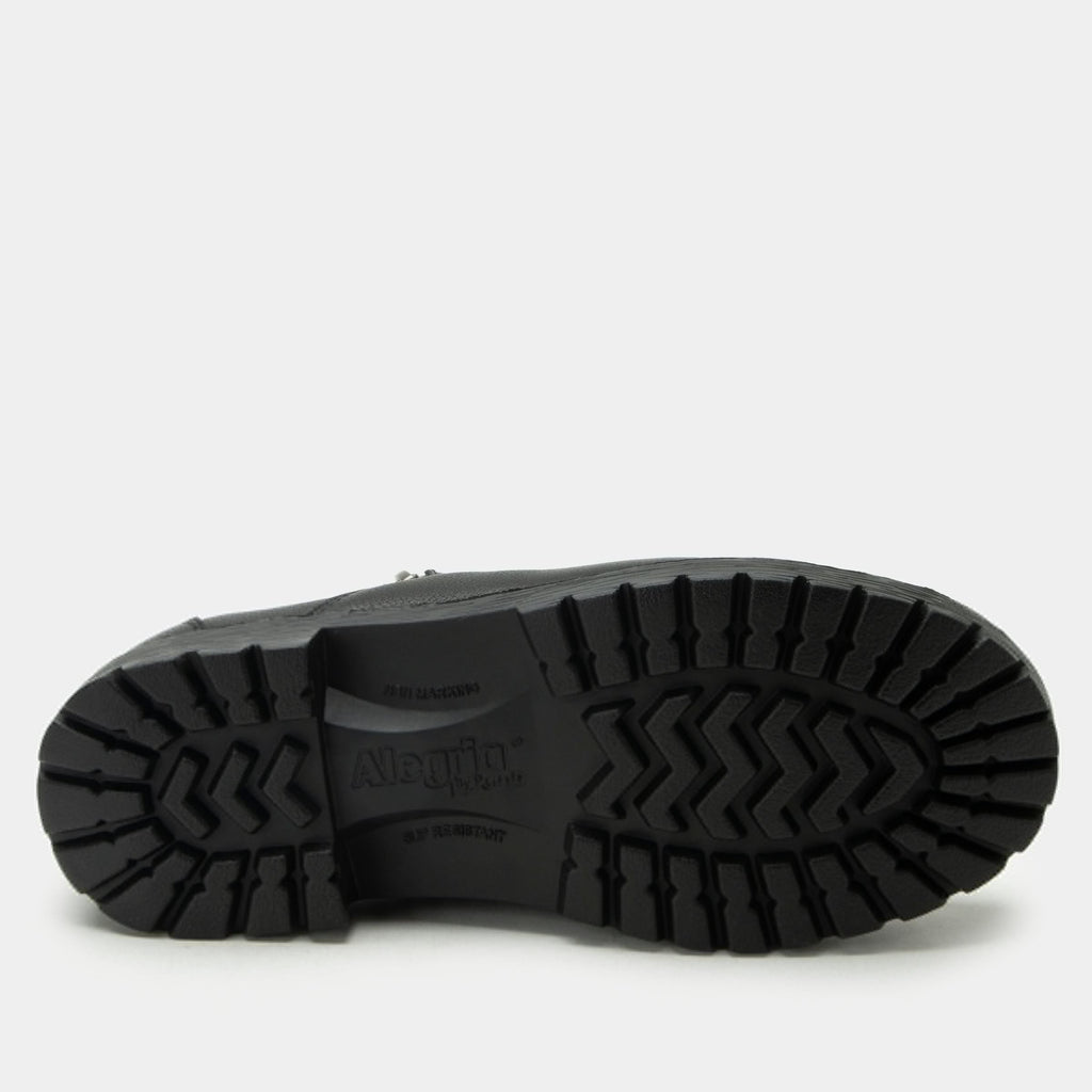 Rorie Black Bird Boot | Alegria Shoes