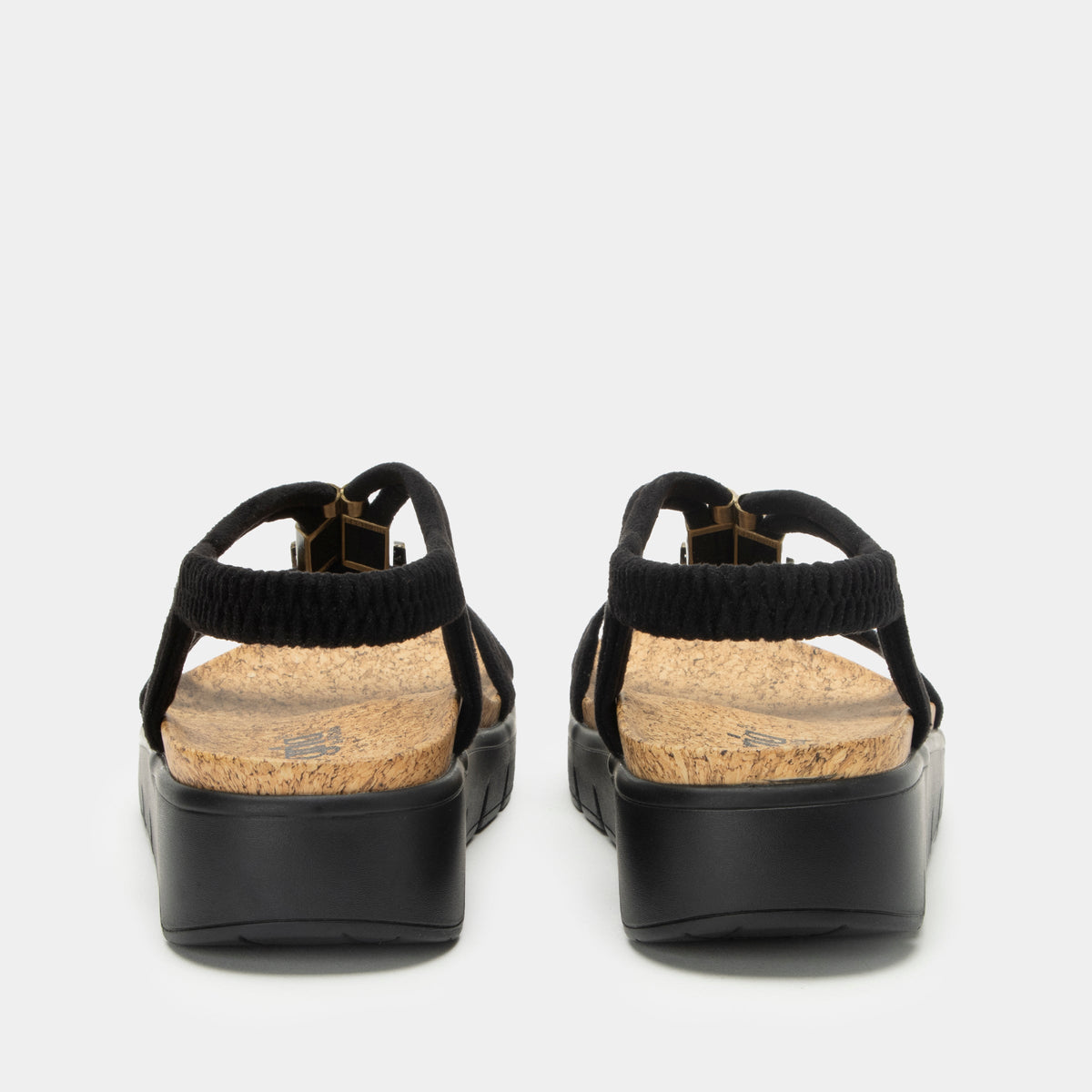 Roz Casual Black Sandal | Alegria Shoes