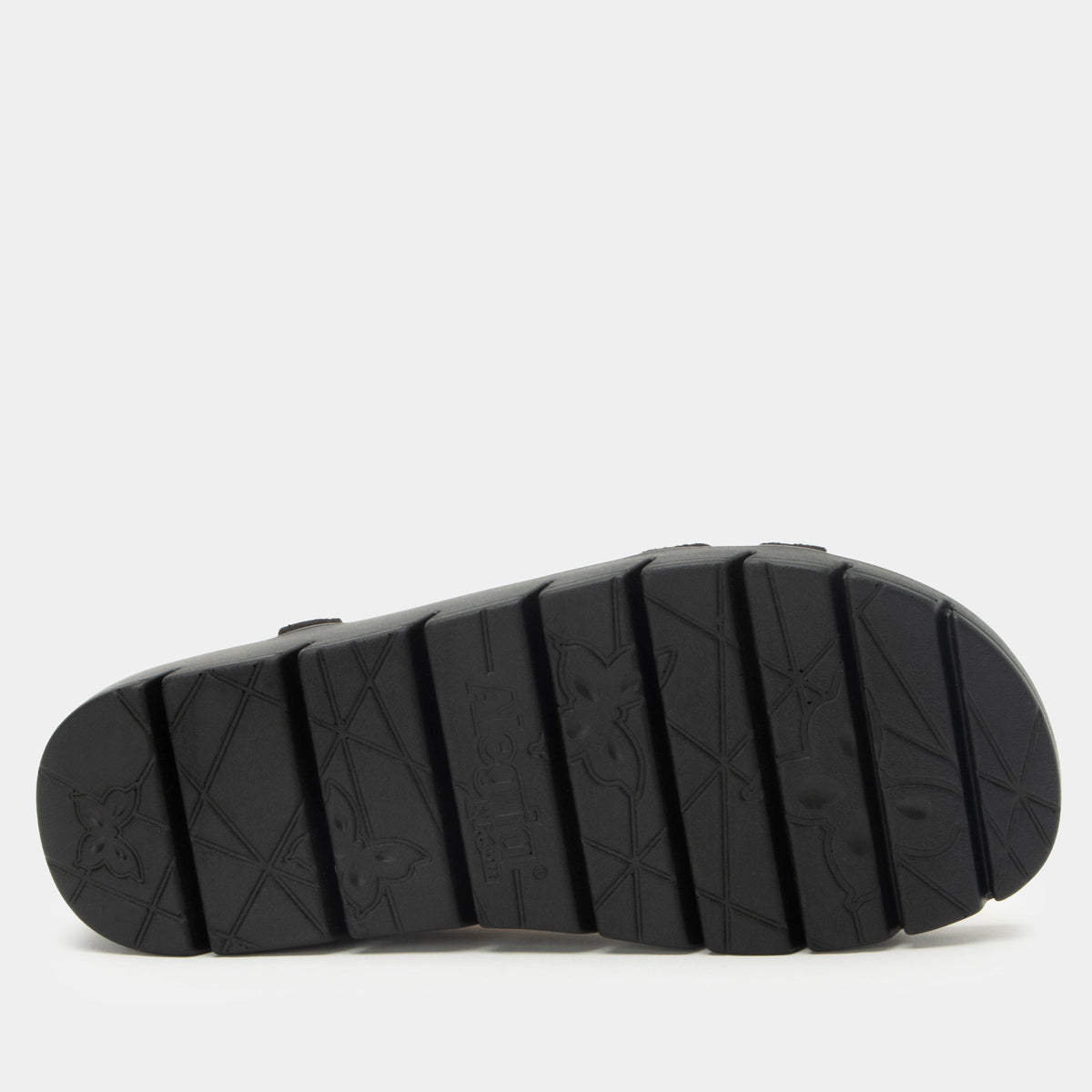 Roz Casual Black Sandal | Alegria Shoes