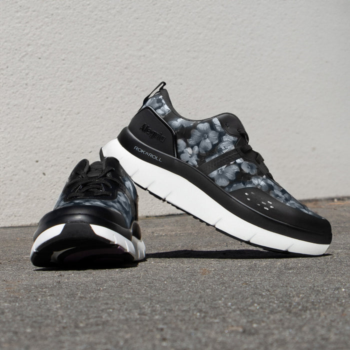alegria Eclips Pansy Power Black Shoe