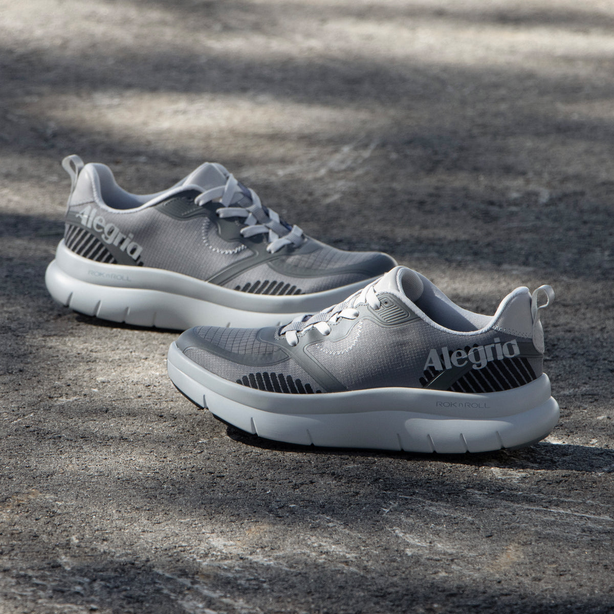 Solstyce Grey Shoe | Alegria Shoes