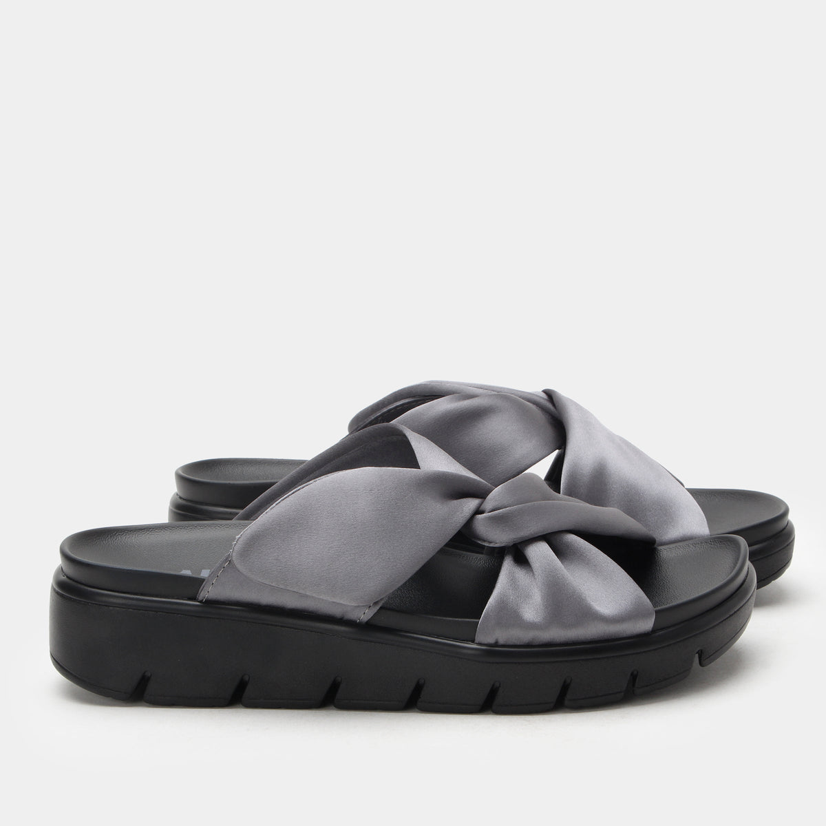 Rylie Gunmetal Sandal | Alegria Shoes