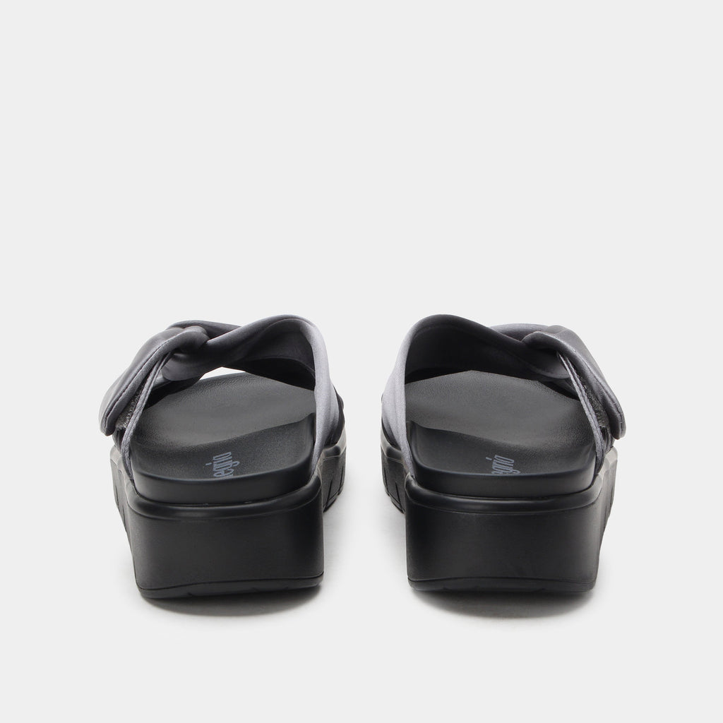 Rylie Gunmetal Sandal | Alegria Shoes