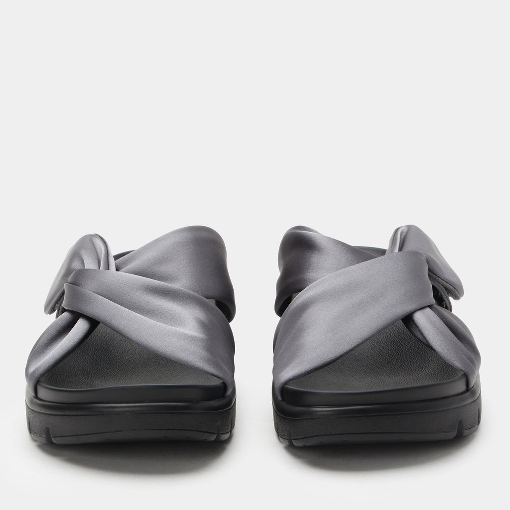 Rylie Gunmetal Sandal | Alegria Shoes