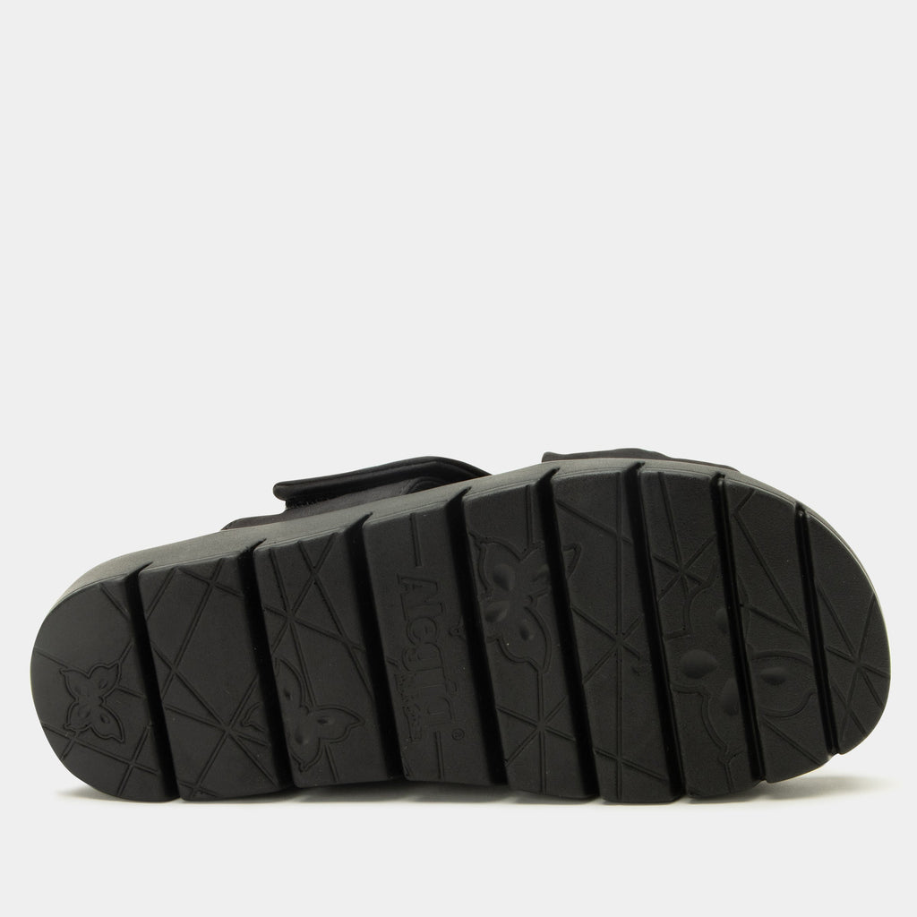 Rylie Black Sandal | Alegria Shoes