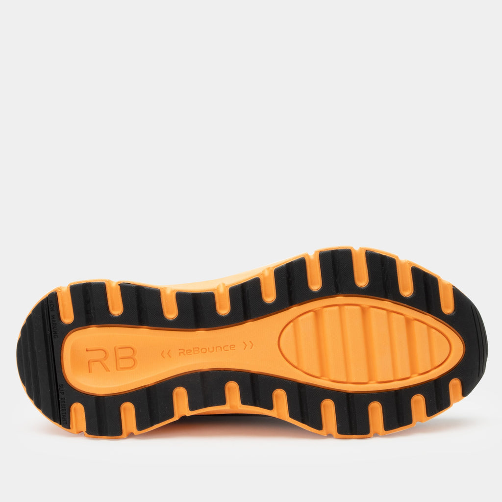 Rize Orange Pop shoe on a lightweight EVA Rebounce outsole RZE-6353_S6