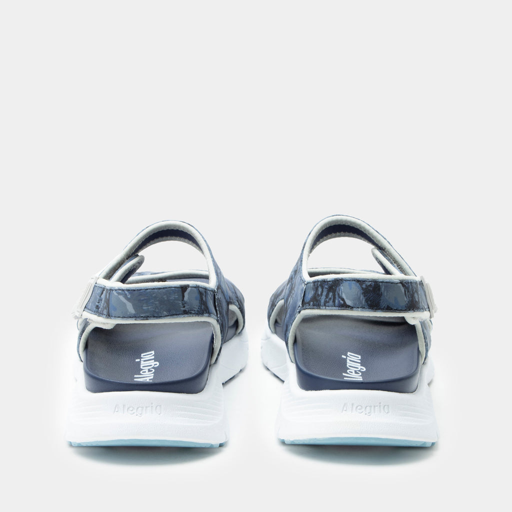 Sandie Midnight Oddity sandal | Navy blue sandal with adjustable straps and EVA Rebounce outsole.