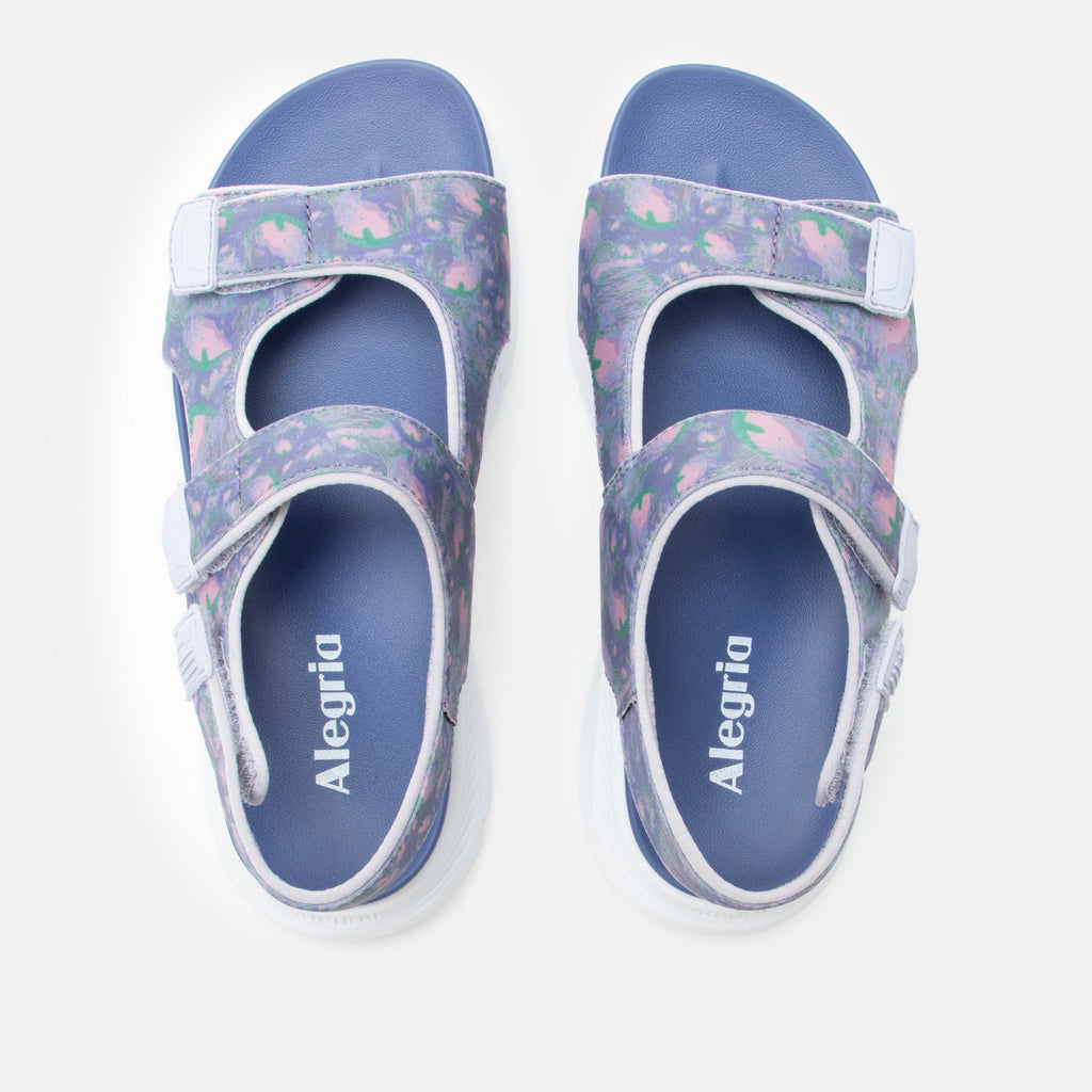 Sandie Space Oddity sandal | Purple sandal with adjustable straps and EVA Rebounce outsole.