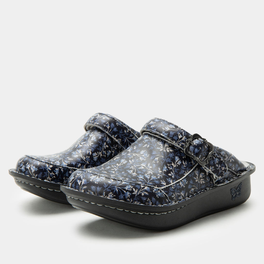 Seville Indigo Ivy Clog | Alegria Shoes