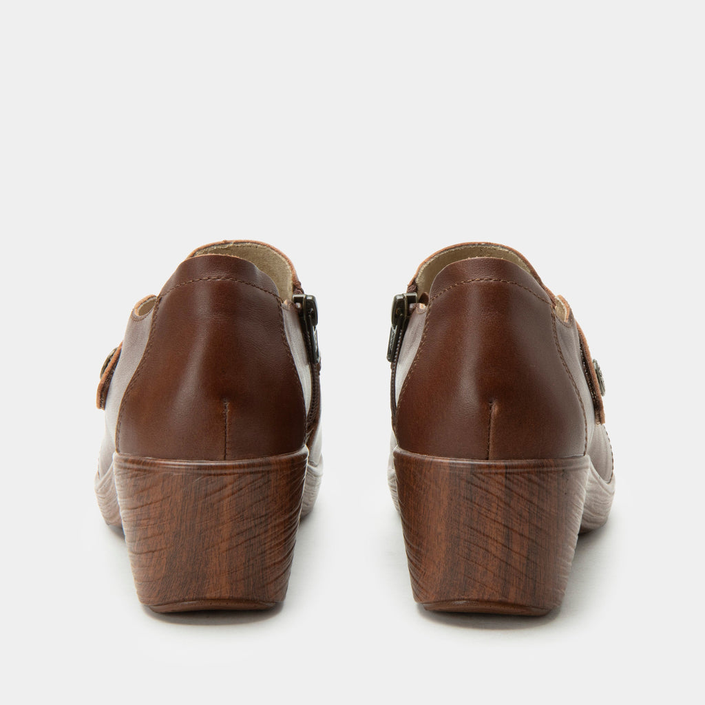 Silah Mahogany Shoe | Alegria Shoes