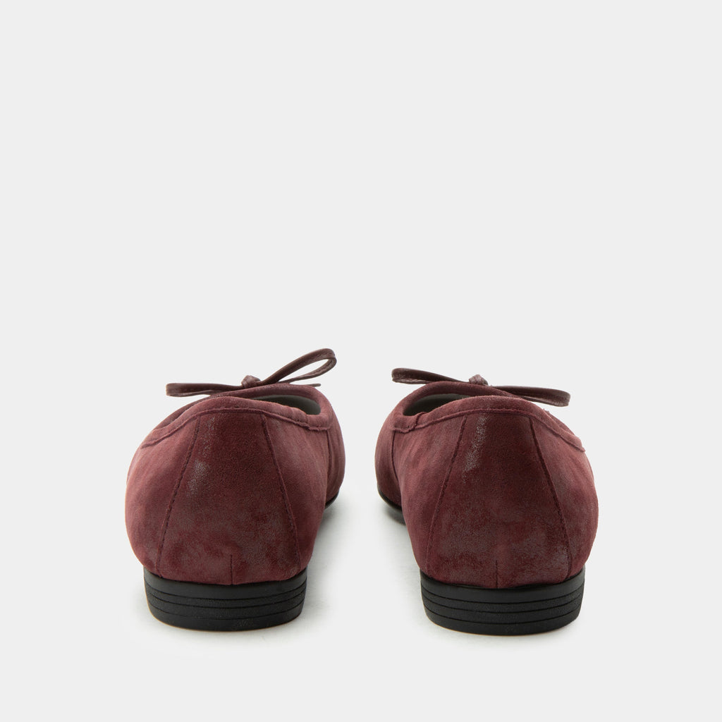 Talya Maroon Mist Shoe | Alegria Shoes