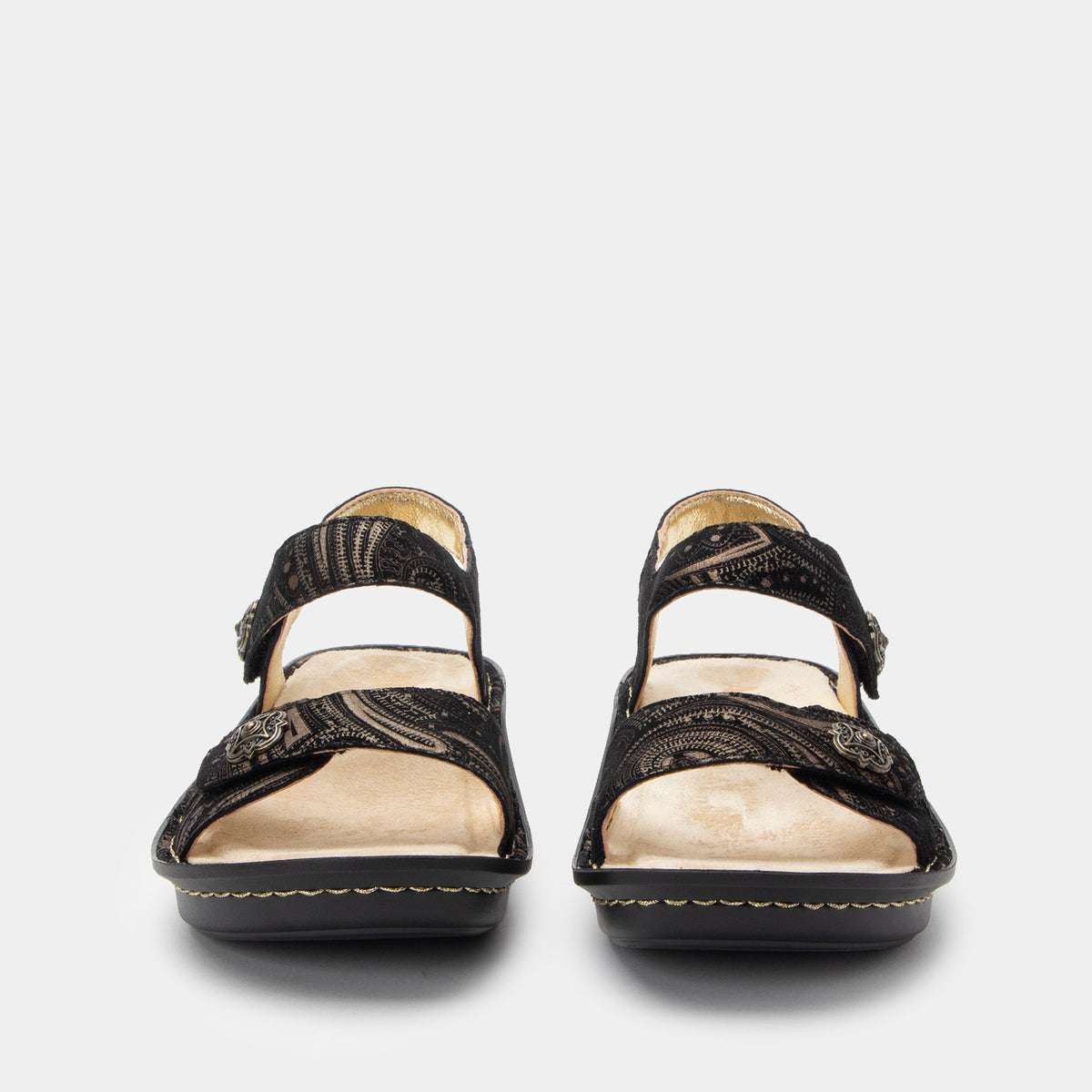 Vienna Swirling Bronze Sandal | Alegria Shoes