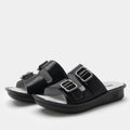 Verah Black Sandal | Alegria Shoes