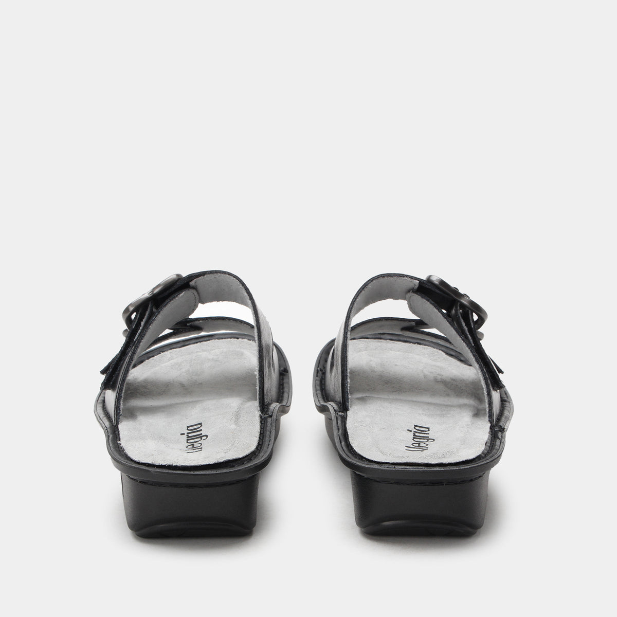 Verah Black Sandal | Alegria Shoes