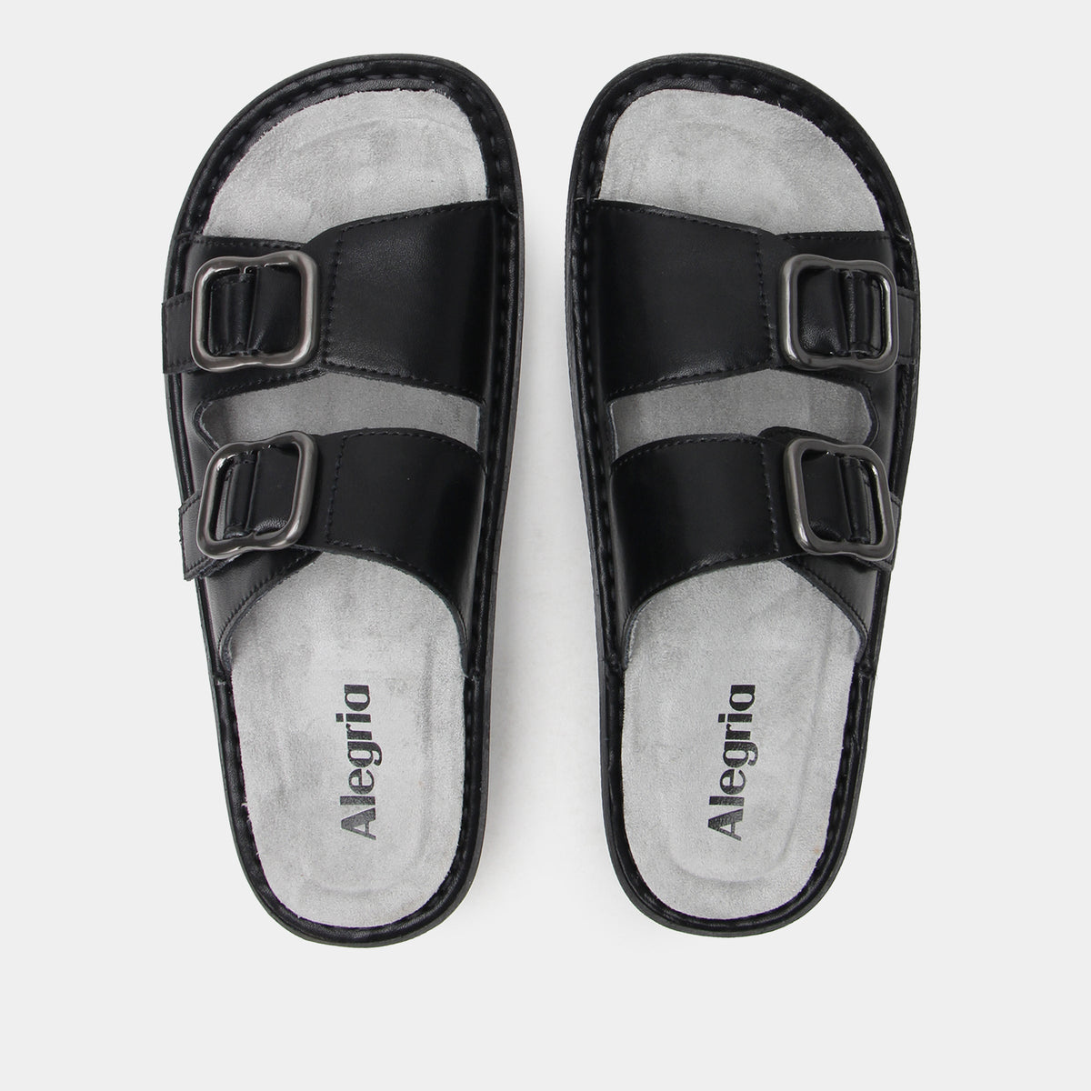 Verah Black Sandal | Alegria Shoes