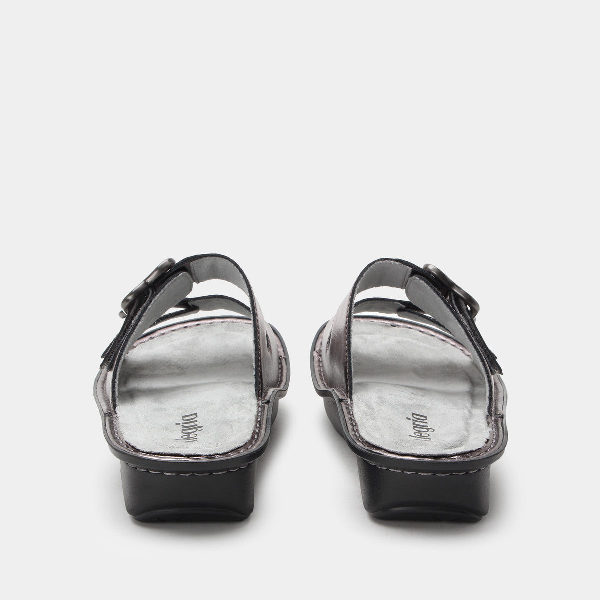 Verah Pewter Power Sandal | Alegria Shoes