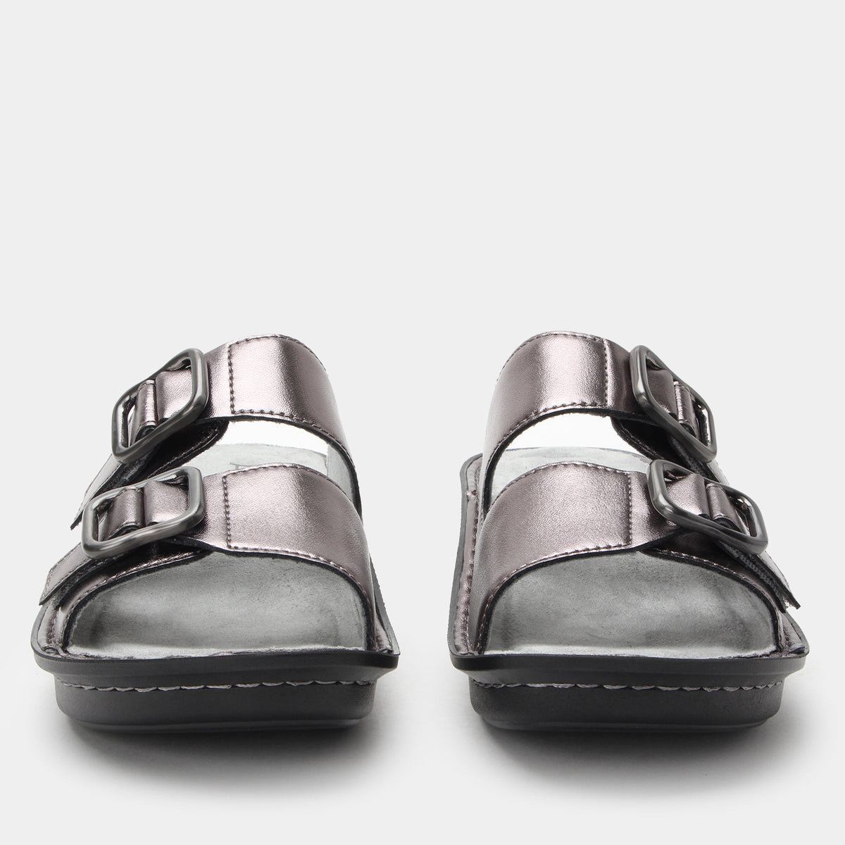 Verah Pewter Power Sandal | Alegria Shoes