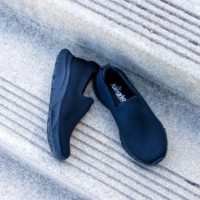 alegria Waze Black Shoe