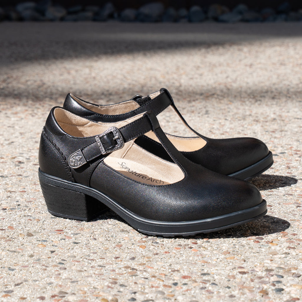 Winslett Smoked Black Shoe