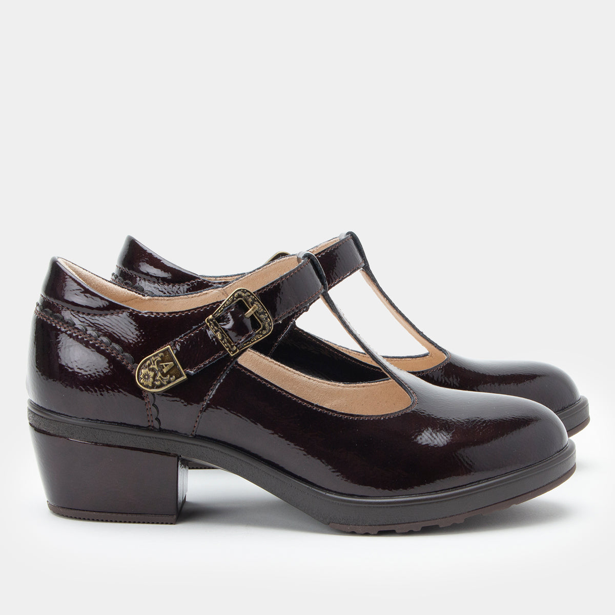 Winslett Crushed Garnet Shoe