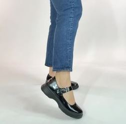 Jazmine Dapper Black Shoe | Alegria Shoes