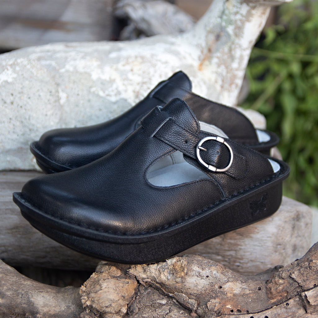 Classic Upgrade open back clog on classic rocker outsole - ALG-161_S1X