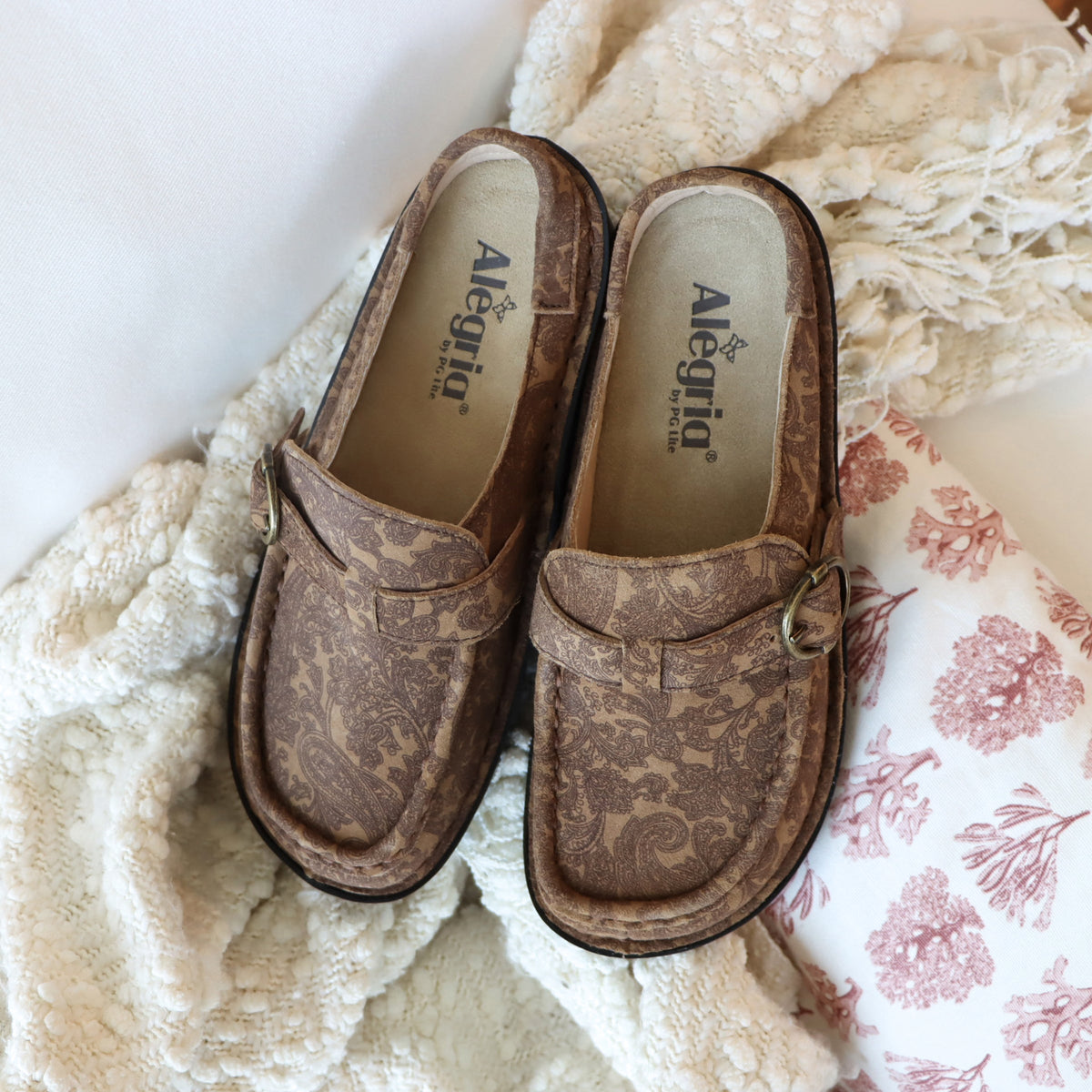 Brigid Easy Paisley Clog | Alegria Shoes