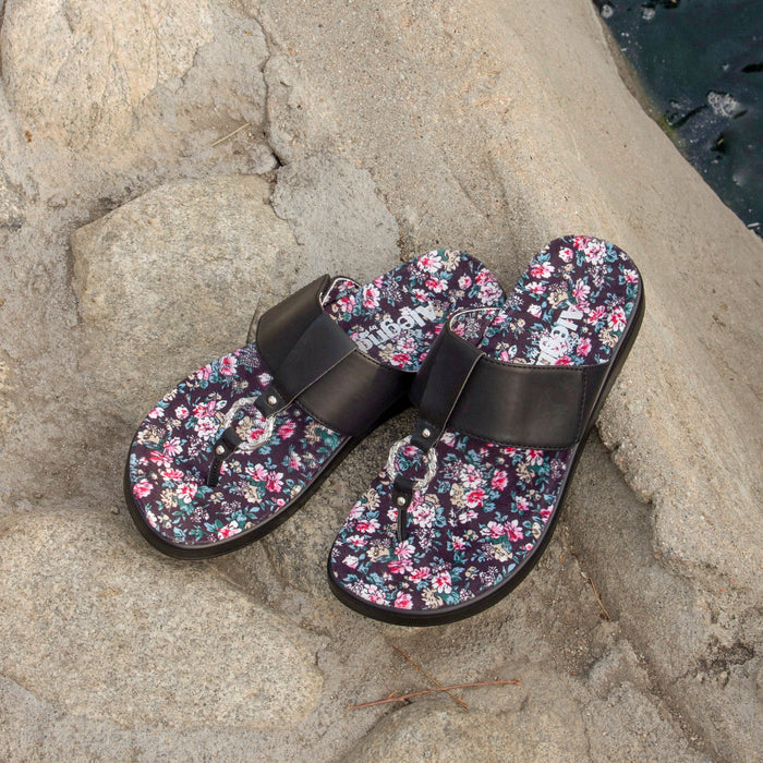 alegria Moxi Enchanting Black Sandal