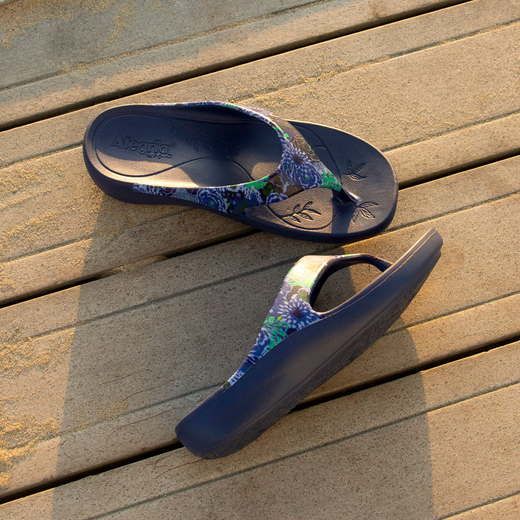 Ode Baby Bloomer EVA flip-flop sandal on recovery rocker outsole - ODE-5798_S2