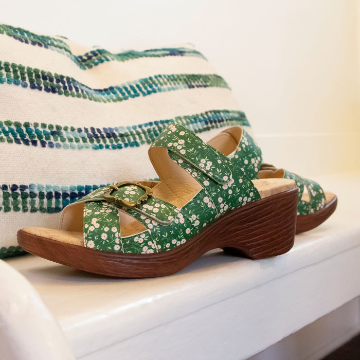 alegria Sierra Green Acres Sandal
