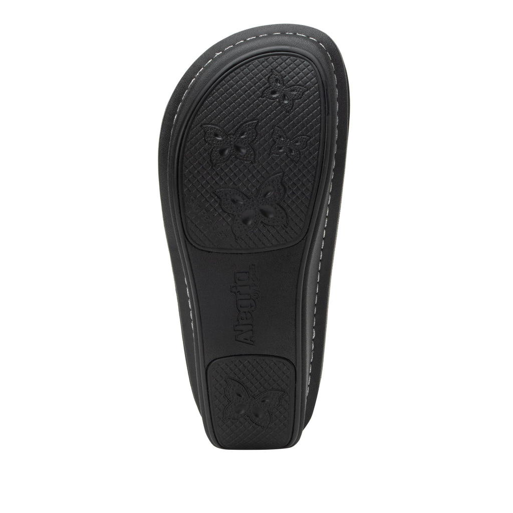 Classic Sweet Emotions leather open back clog on classic rocker outsole - ALG-7411_S5