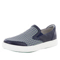 Alegria Men's Bender Navy Plaid Shoe | Alegria Shoes