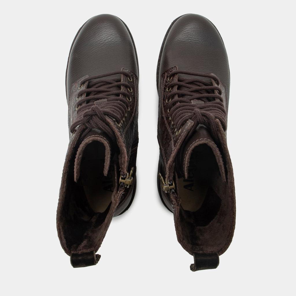 Ari Espresso Gale Boot | Alegria Shoes
