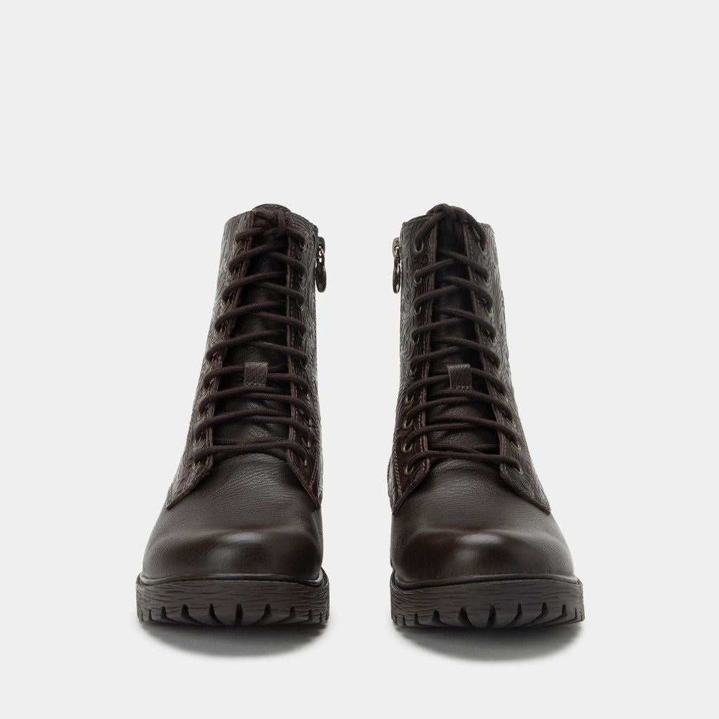 Ari Espresso Gale Boot | Alegria Shoes