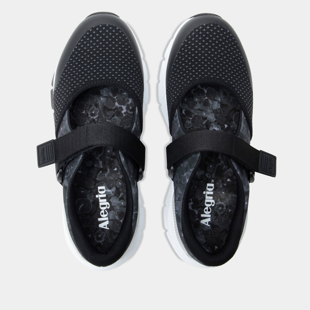 Atlis Poppy Pop Black Shoe | Alegria Shoes