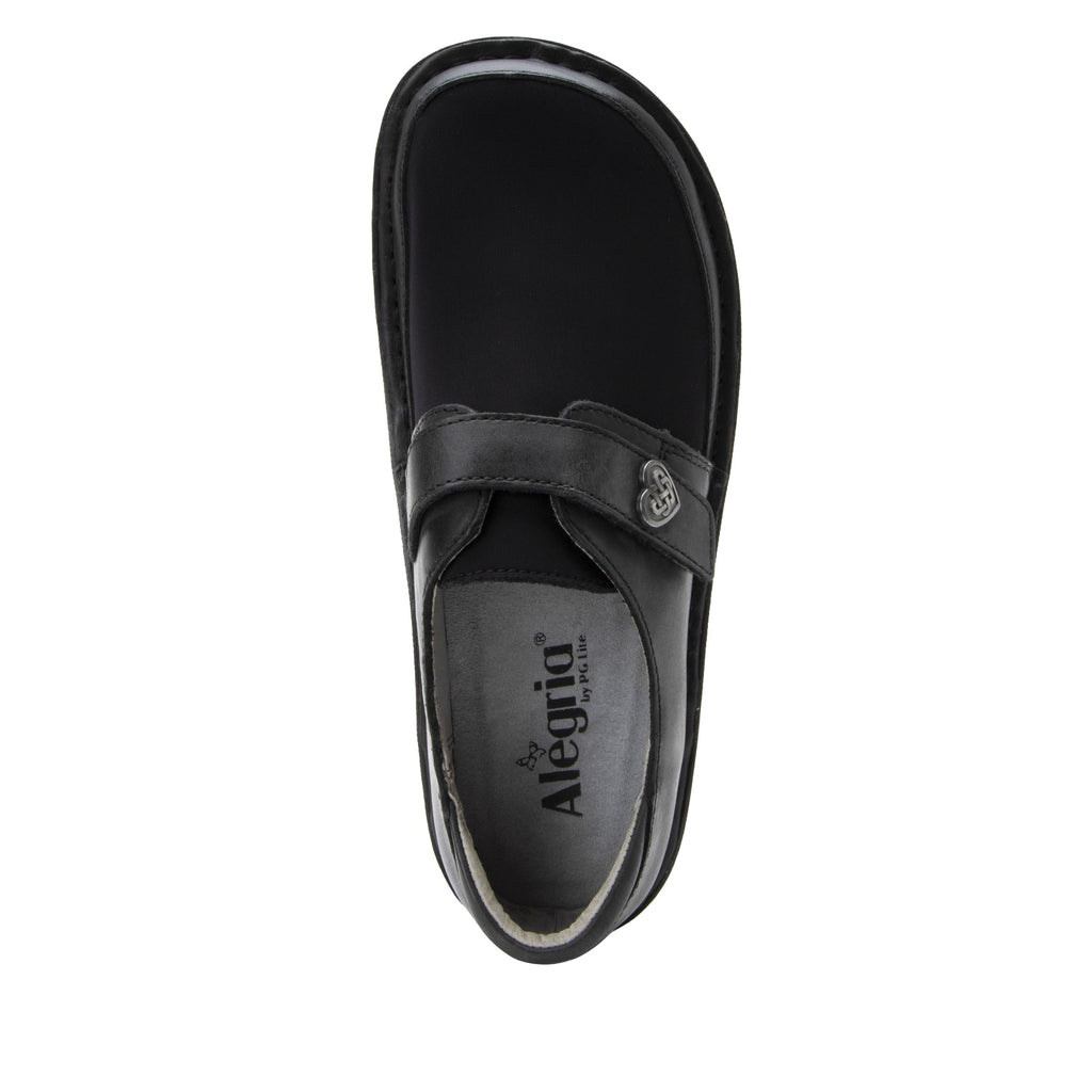 Brenna Oiled Black Shoe with Dream Fit technology paired with mini outsole - BRE-7582_S5