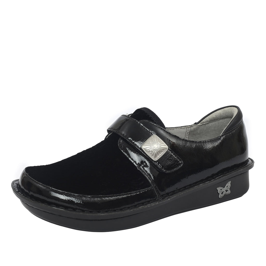 Brenna Raven Velvet Shoe with Dream Fit™ technology paired with mini outsole - BRE-7617_S1