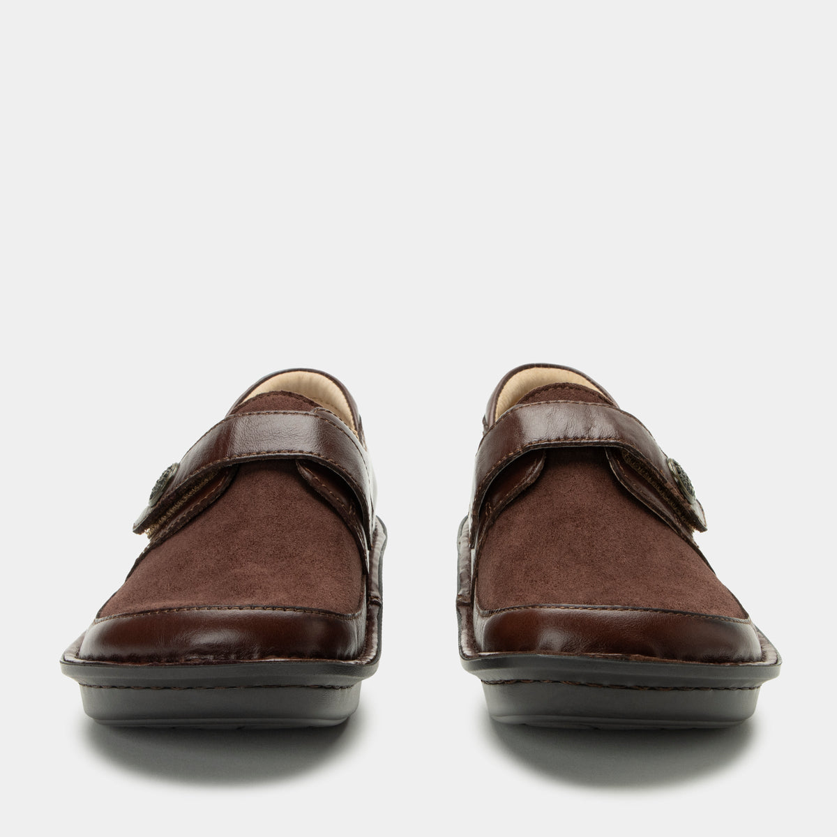 Brenna Choco Luster Shoe | Alegria Shoes