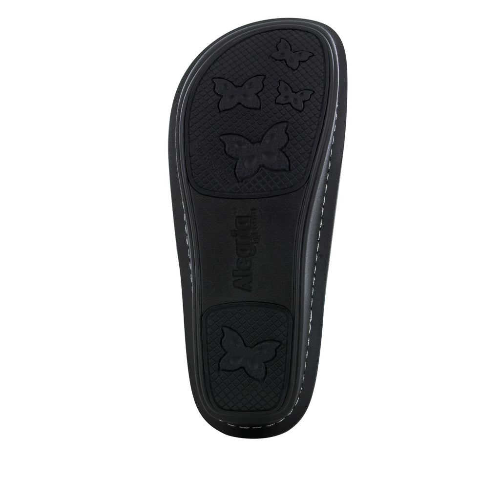 Camille Tile Me More Pewter Sandal with dual adjustable strap on Classic rocker outsole - CAM-767_S5 (499269763126)