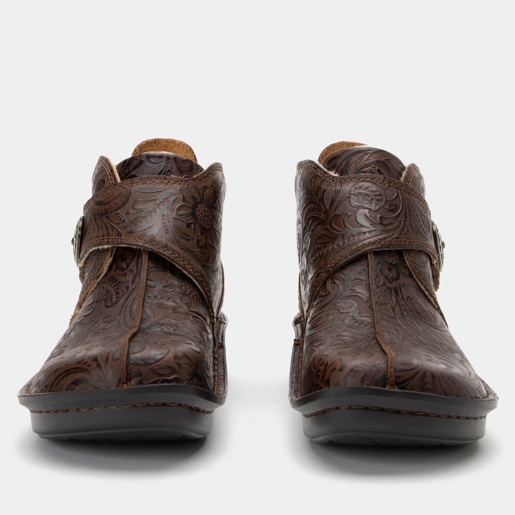 Caiti Embossible Hickory Boot | Alegria Shoes