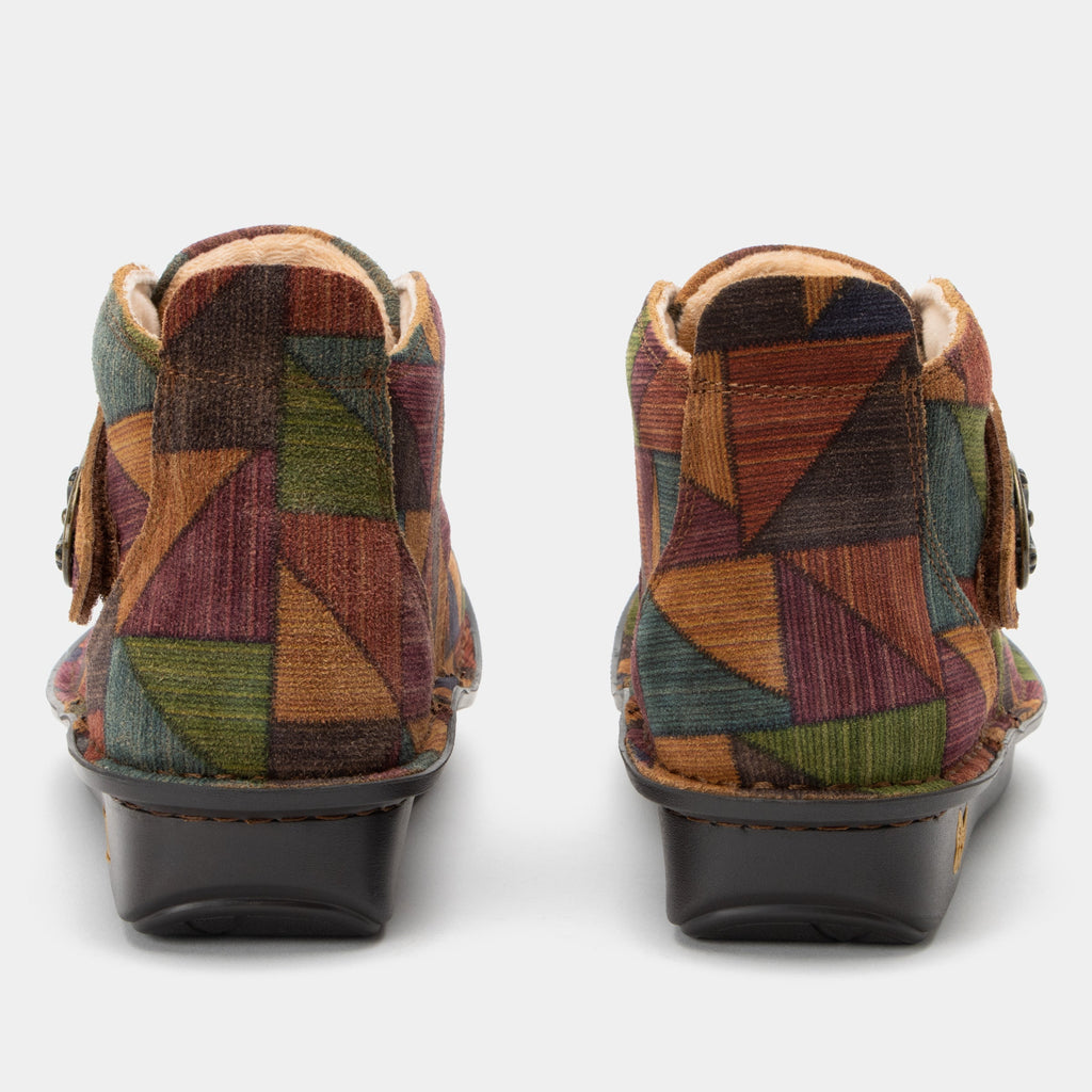 Caiti Patchwork Boot | Alegria Shoes