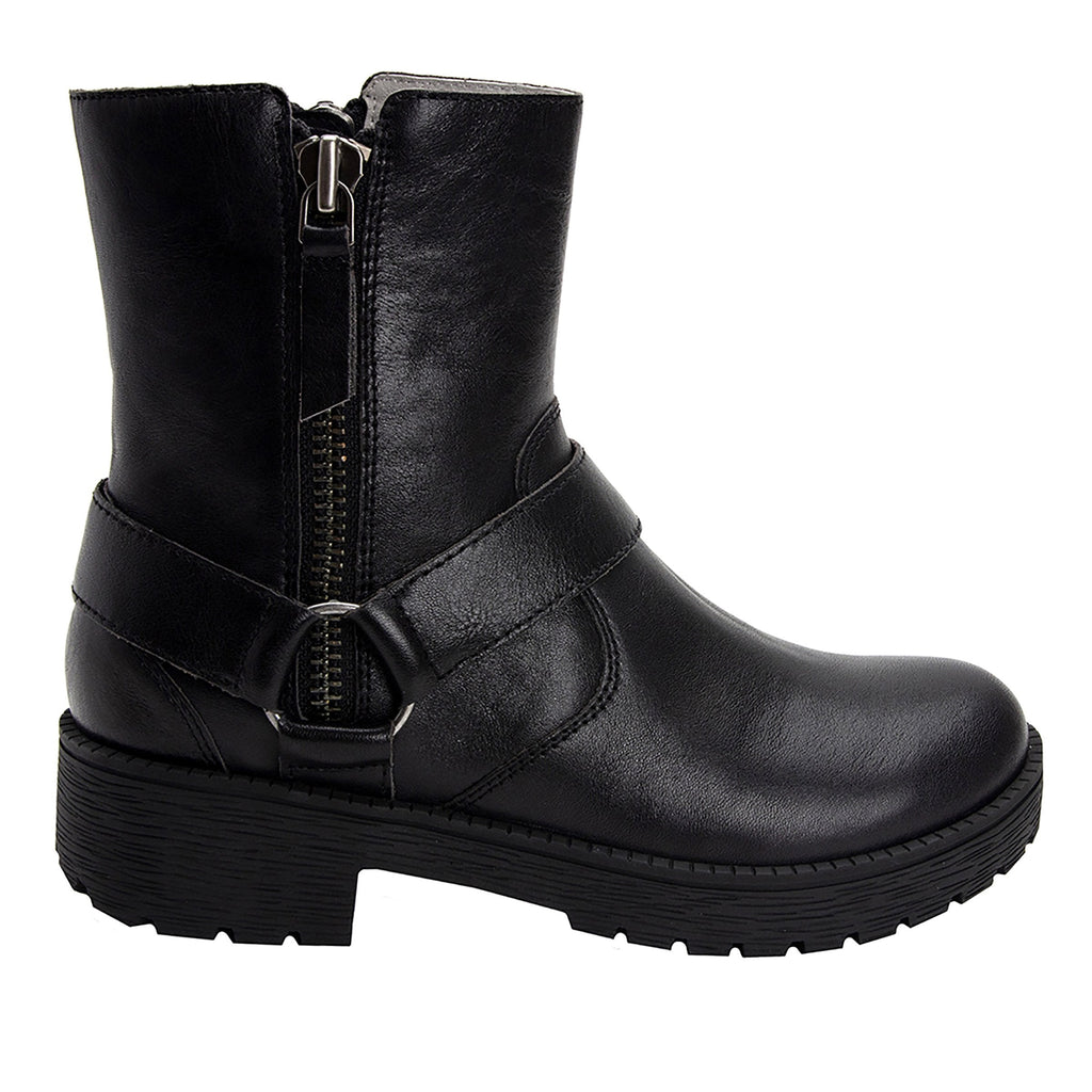 Charlette Crazyhorse Black Boot | Alegria Shoes