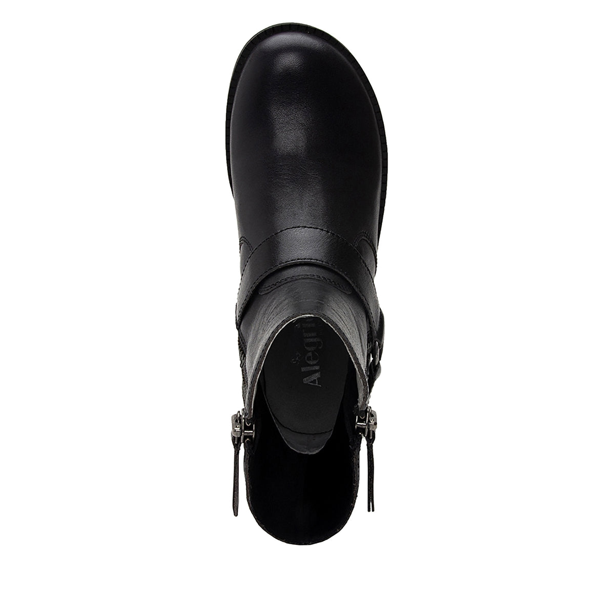Charlette Crazyhorse Black Boot | Alegria Shoes