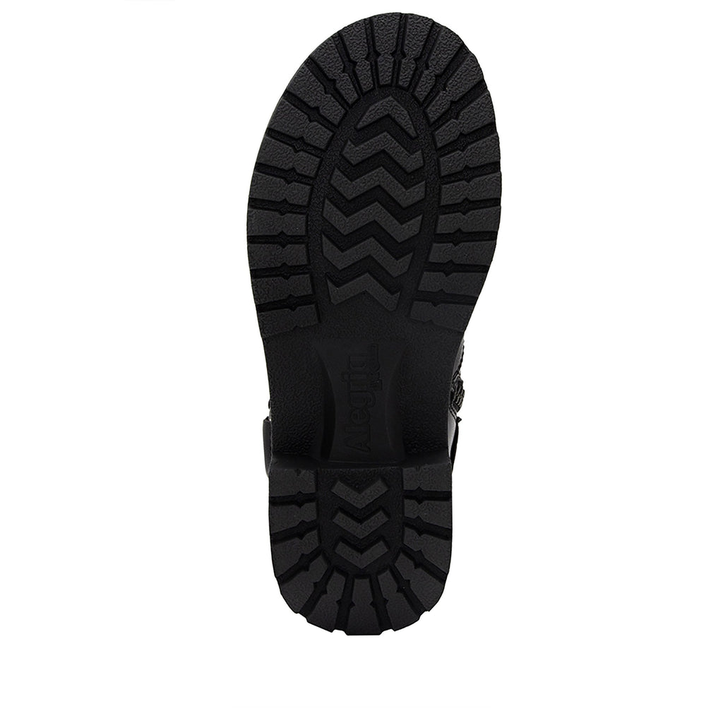 Charlette Crazyhorse Black Boot | Alegria Shoes
