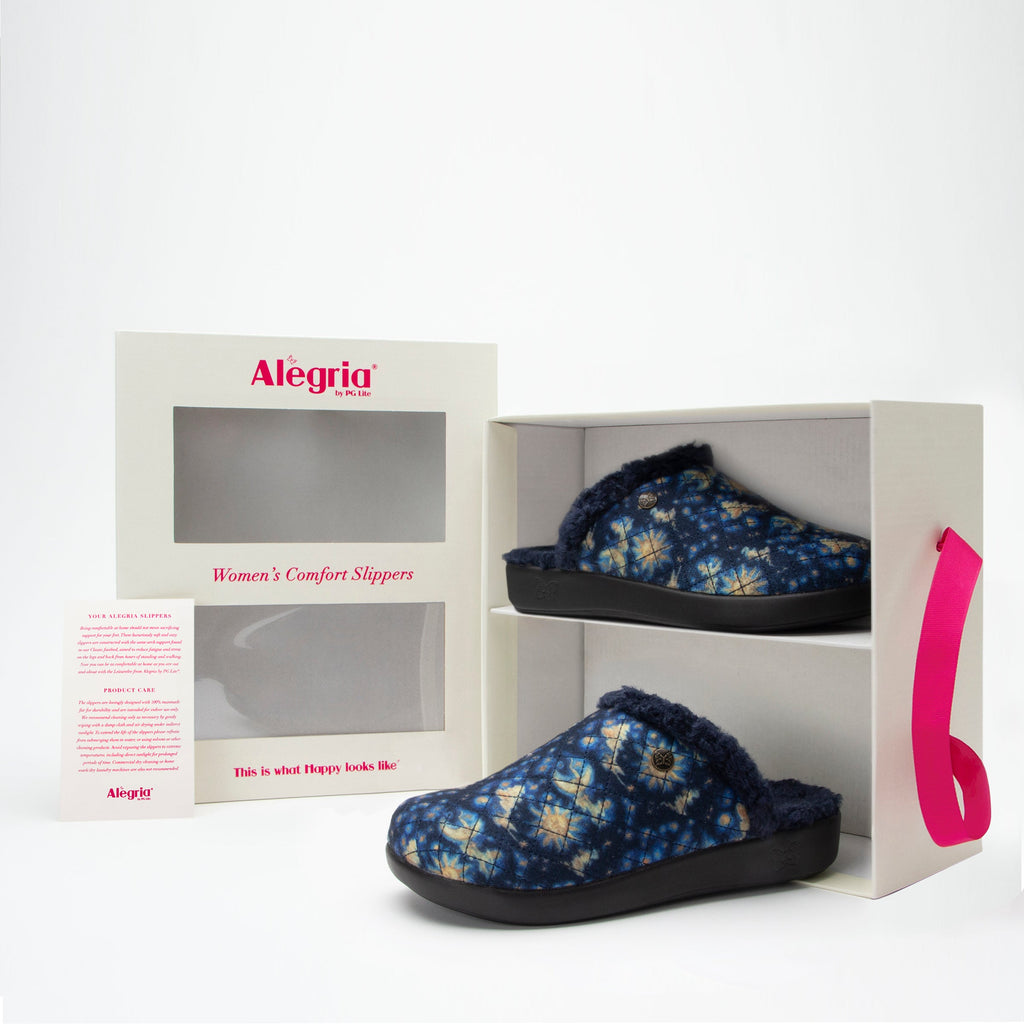 Comfee Lullaby backless slipper lined with warm sherpa with cozy comfort outsole  - COM-7710_S7
