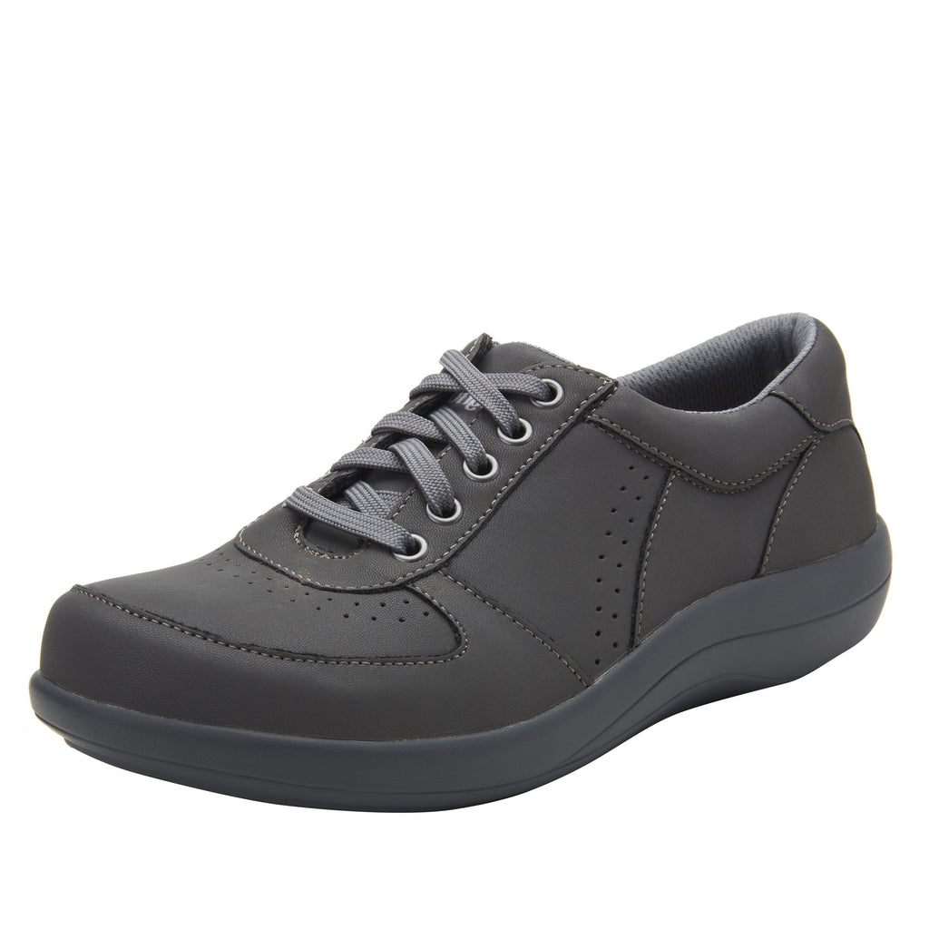 Daphne Grey Softie Shoe | Alegria Shoes