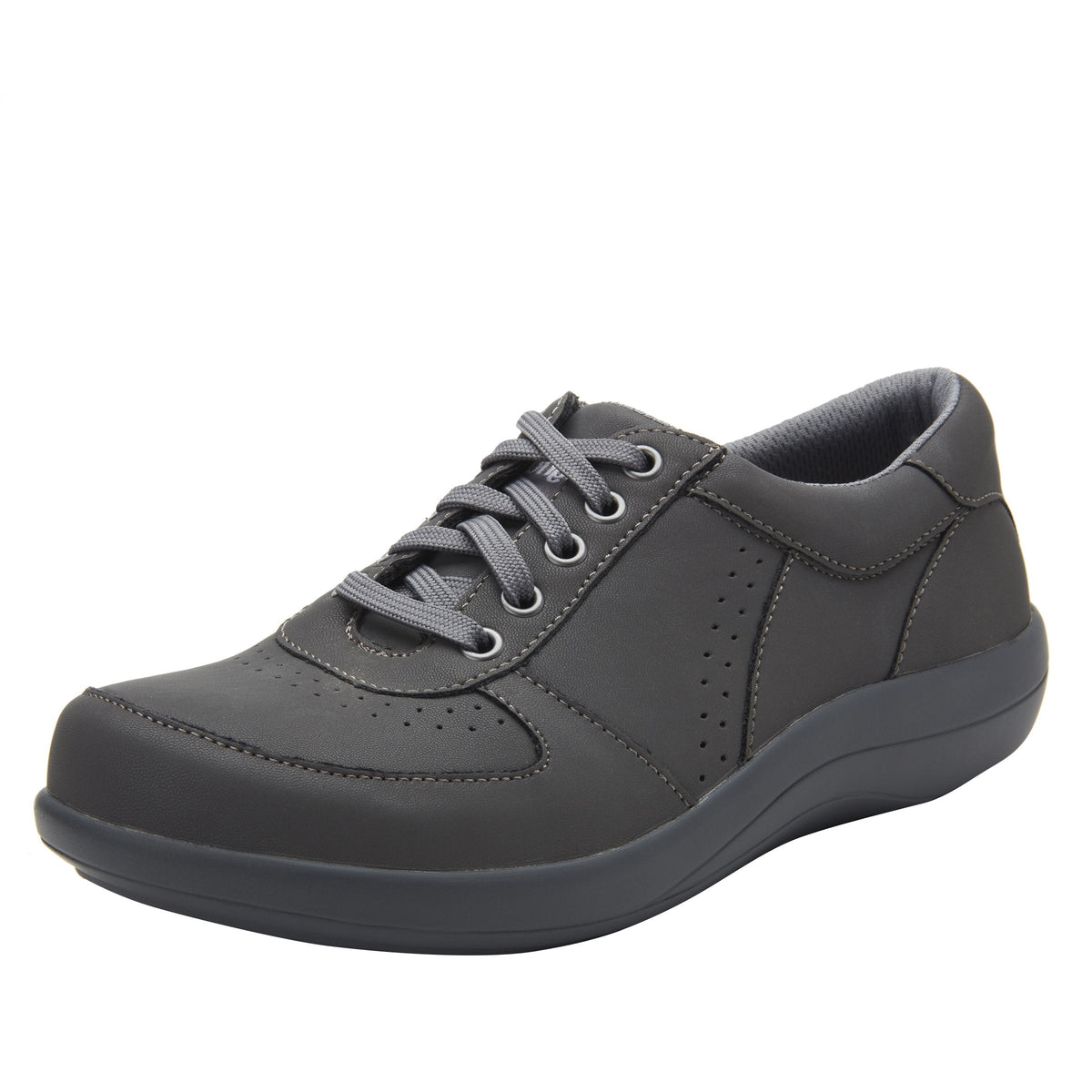 Daphne Grey Softie Shoe | Alegria Shoes